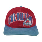 Starter (NHL) - Colorado Avalanche Snapback Hat 1990s OSFA Vintage Retro Hockey