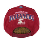 Starter (NHL) - Colorado Avalanche Snapback Hat 1990s OSFA Vintage Retro Hockey