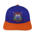 NHL (The Game) - Edmonton Oilers Snapback Hat 1990s OSFA Vintage Retro Hockey