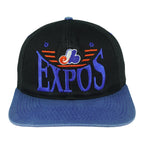 MLB - Montreal Expos Snapback Hat 1990s OSFA Vintage Retro Baseball