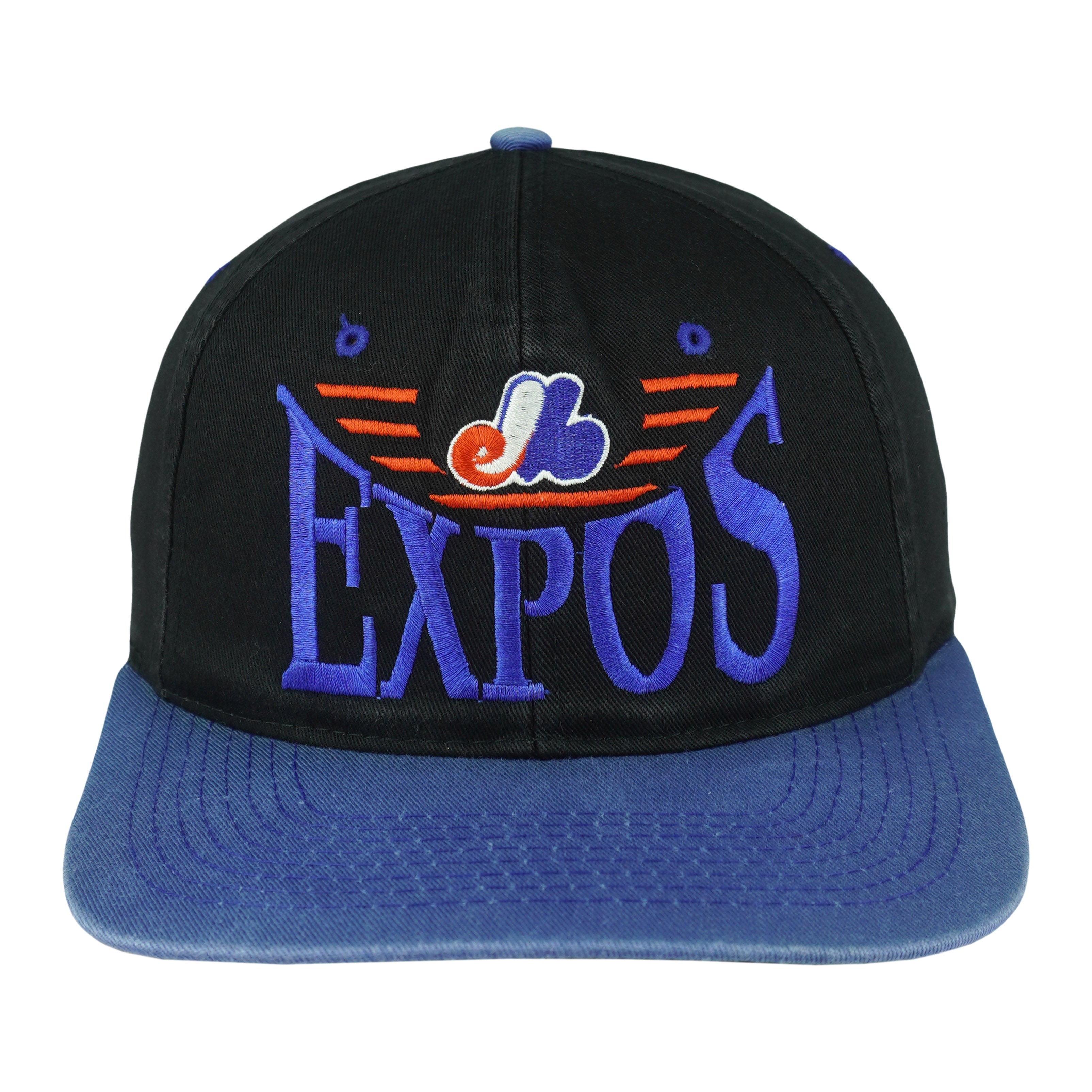 MLB - Montreal Expos Snapback Hat 1990s OSFA Vintage Retro Baseball
