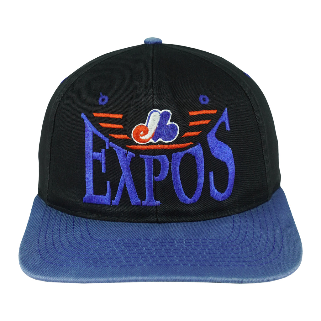 MLB - Montreal Expos Snapback Hat 1990s OSFA Vintage Retro Baseball