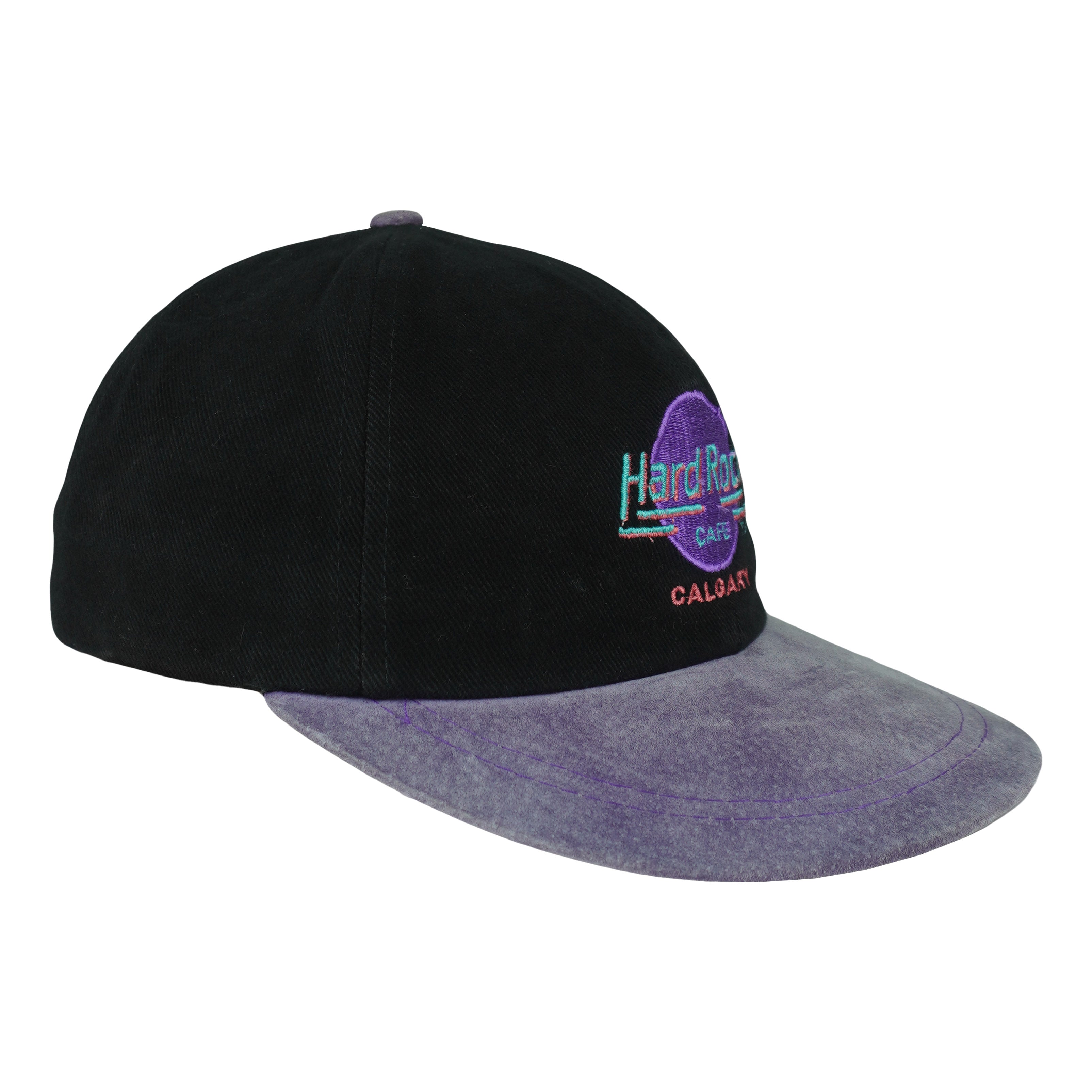 Vintage - Hard Rock Calgary Strapback Hat 1990s OSFA Vintage Retro
