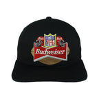 Starter (NFL) - Budweiser Football Embroidered Snapback Hat 1990s OSFA Vintage Retro Football