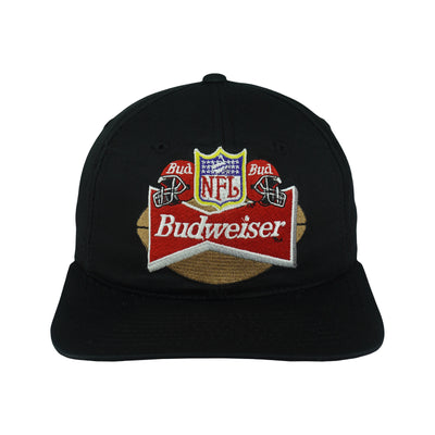 Starter (NFL) - Budweiser Football Embroidered Snapback Hat 1990s OSFA
