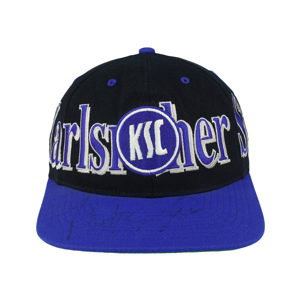 Vintage - Karlsruher SC German Football Club Snapback Hat 1990s OSFA Vintage Retro