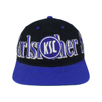 Vintage - Karlsruher SC German Football Club Snapback Hat 1990s OSFA