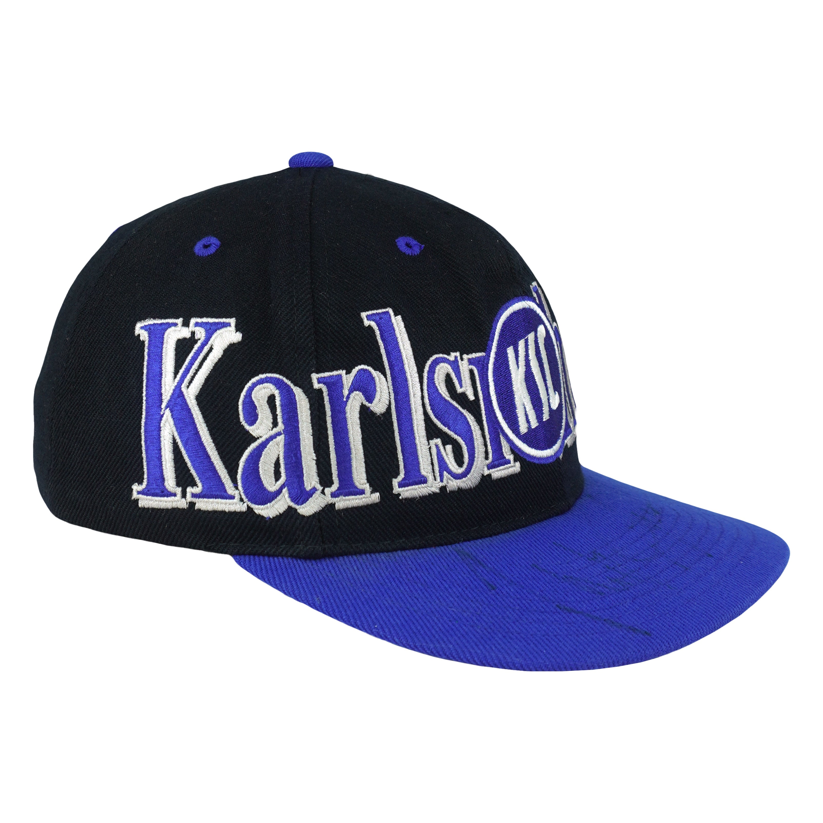 Vintage - Karlsruher SC German Football Club Snapback Hat 1990s OSFA Vintage Retro