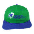 NBA (Drew Pearson) - Green Dallas Mavericks Snapback Hat 1990s OSFA Vintage Retro Basketball