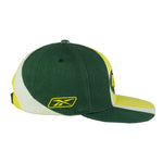 Reebok (CFL) - Edmonton Eskimos Colorblock Strapback Hat 1990s OSFA Vintage Retro Football