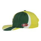 Reebok (CFL) - Edmonton Eskimos Colorblock Strapback Hat 1990s OSFA Vintage Retro Football