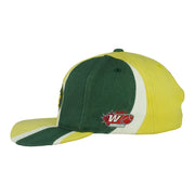 Reebok (CFL) - Edmonton Eskimos Colorblock Strapback Hat 1990s OSFA Vintage Retro Football