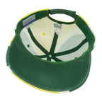 Reebok (CFL) - Edmonton Eskimos Colorblock Strapback Hat 1990s OSFA Vintage Retro Football