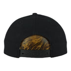 NHL (CCM) - Black Vancouver Canucks Snapback Hat 1990s OSFA Vintage Retro Hockey