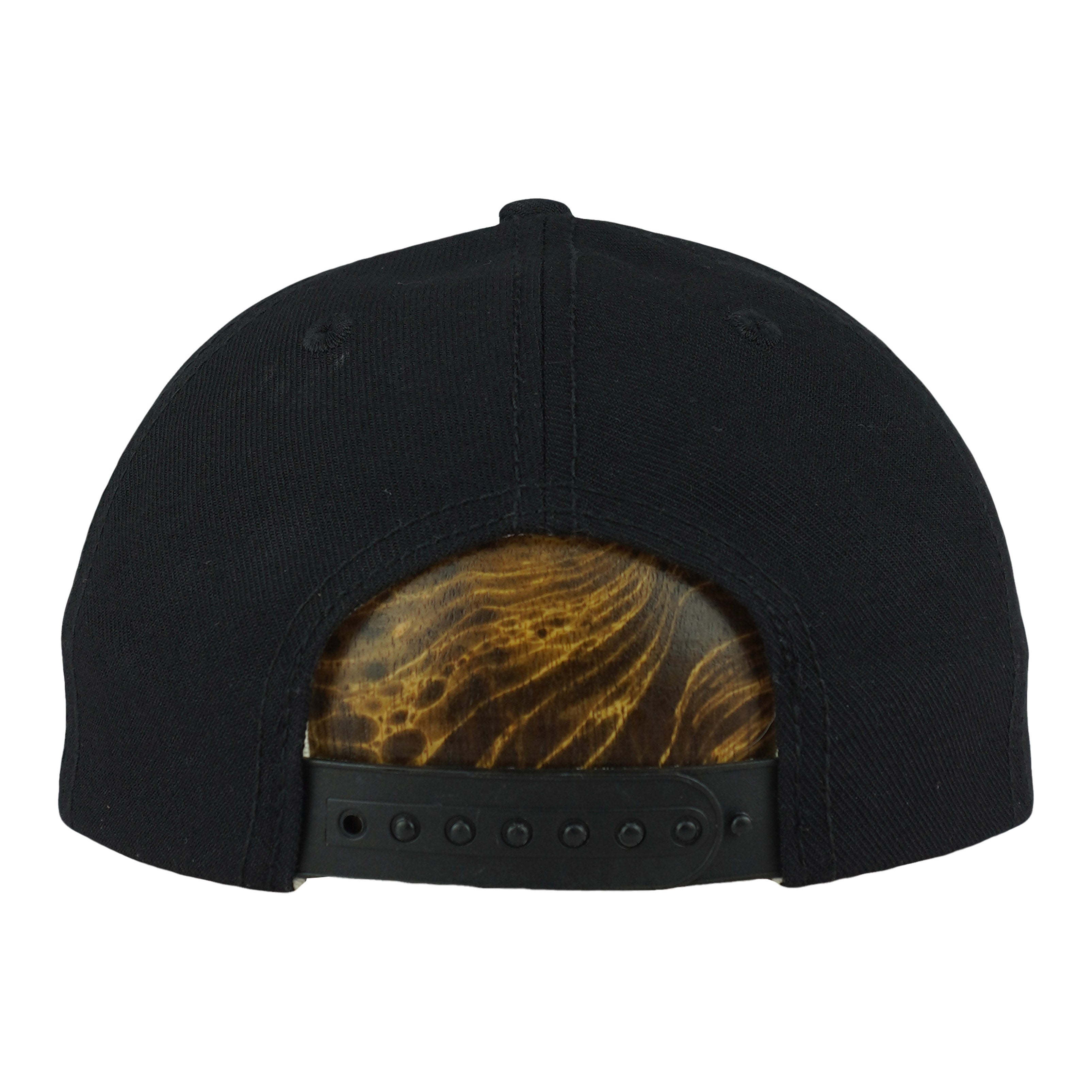 NHL (CCM) - Black Vancouver Canucks Snapback Hat 1990s OSFA Vintage Retro Hockey