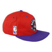 Vintage NBA - Toronto Raptors Big Logo Snapback Hat 1990s OSFA in red