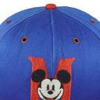 Disney - Mickey Mouse Snapback Hat 1990s OSFA Vintage Retro