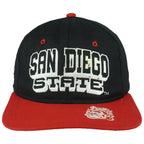Vintage NCAA (Cap Boy) - San Diego State Aztecs Snapback Hat 1990s OSFA in black