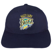MLB (OC) - Salt Lake Buzz Snapback Hat 1990s OSFA Vintage Retro Baseball