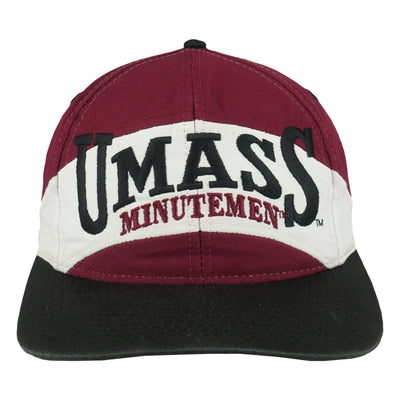 NCAA (Logo 7) - UMass Minutemen Snapback Hat 1990s OSFA
