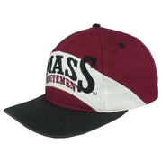 NCAA (Logo 7) - UMass Minutemen Snapback Hat 1990s OSFA Vintage Retro