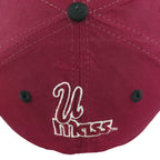 NCAA (Logo 7) - UMass Minutemen Snapback Hat 1990s OSFA Vintage Retro