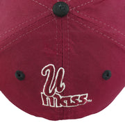 NCAA (Logo 7) - UMass Minutemen Snapback Hat 1990s OSFA Vintage Retro
