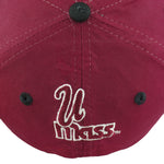 NCAA (Logo 7) - UMass Minutemen Snapback Hat 1990s OSFA Vintage Retro