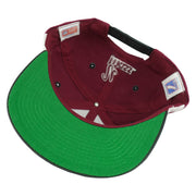 NCAA (Logo 7) - UMass Minutemen Snapback Hat 1990s OSFA Vintage Retro