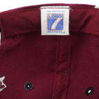 NCAA (Logo 7) - UMass Minutemen Snapback Hat 1990s OSFA Vintage Retro
