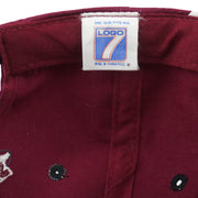 NCAA (Logo 7) - UMass Minutemen Snapback Hat 1990s OSFA Vintage Retro