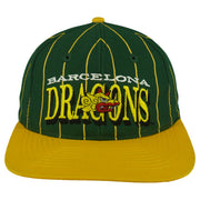 Vintage (Pro One) - Barcelona Dragons WLAF Snapback Hat 1991 OSFA Vintage Retro