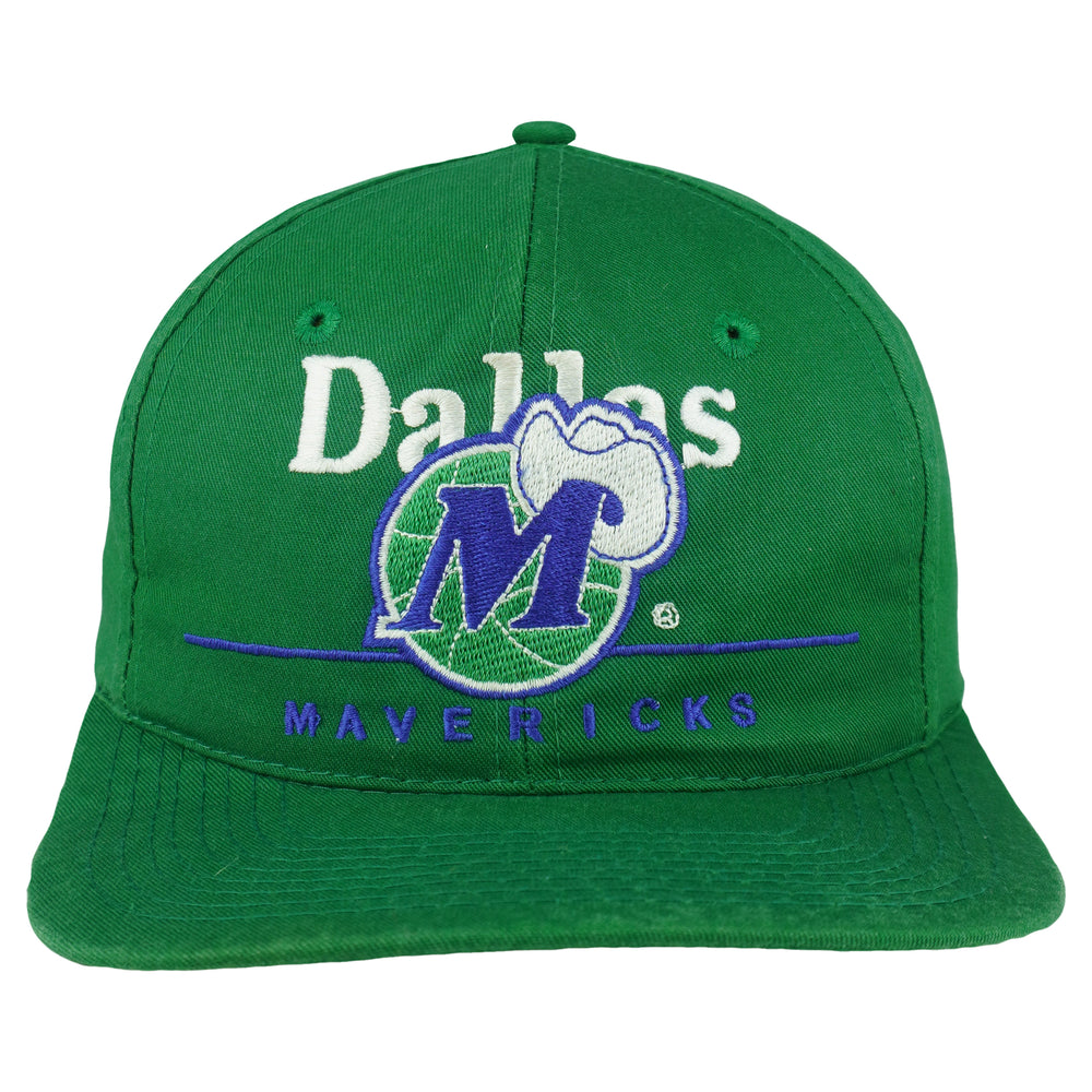 NBA (Twins) - Dallas Mavericks Embroidered Snapback Hat 1990s OSFA Vintage Retro Basketball