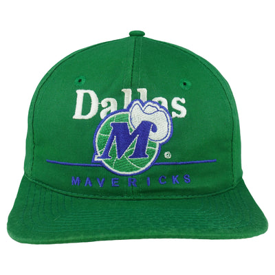 NBA (Twins) - Dallas Mavericks Embroidered Snapback Hat 1990s OSFA