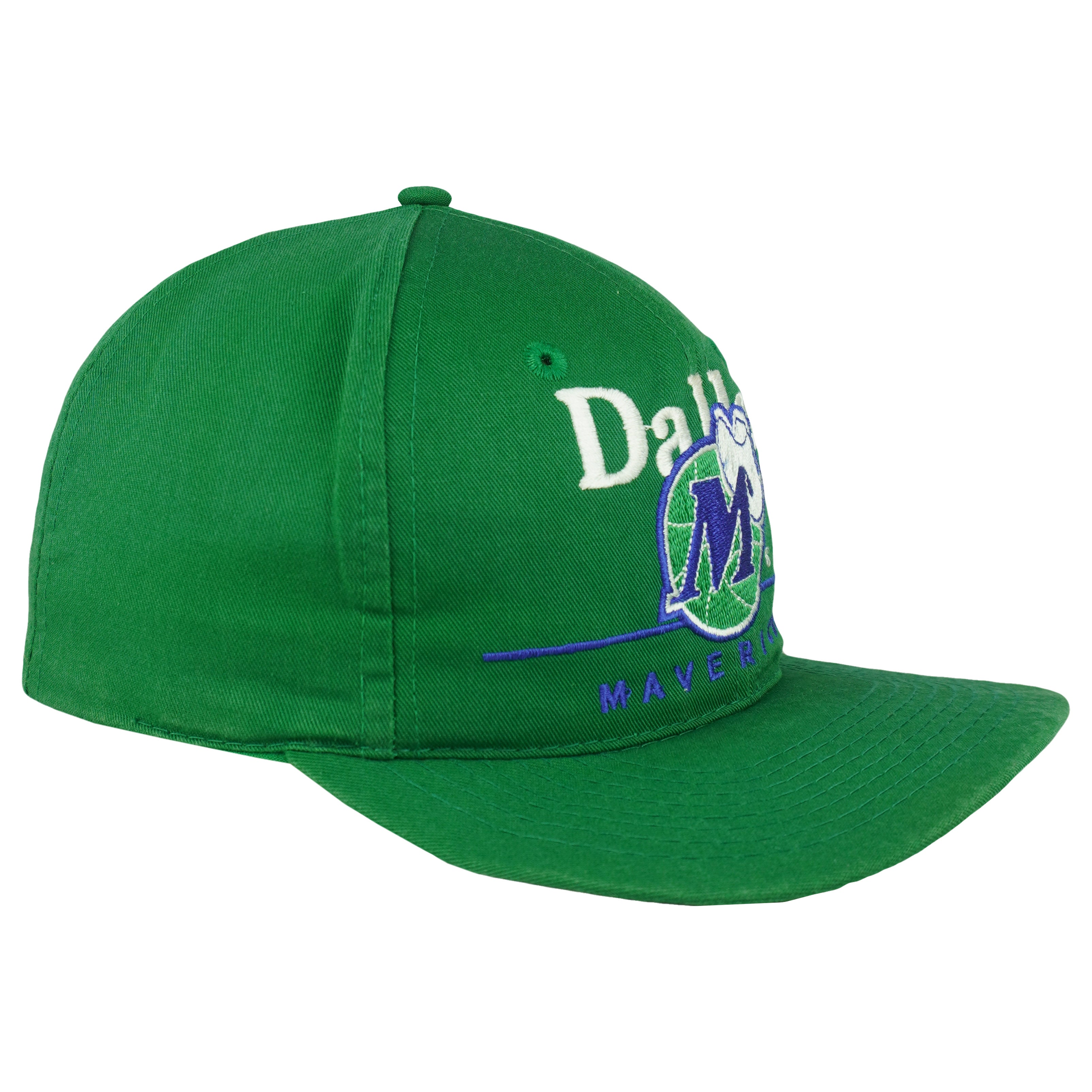 NBA (Twins) - Dallas Mavericks Embroidered Snapback Hat 1990s OSFA Vintage Retro Basketball
