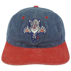 NHL - Florida Panthers Big Logo Snapback Hat 1990s OSFA Vintage Retro Hockey