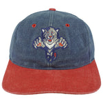 NHL - Florida Panthers Big Logo Snapback Hat 1990s OSFA Vintage Retro Hockey