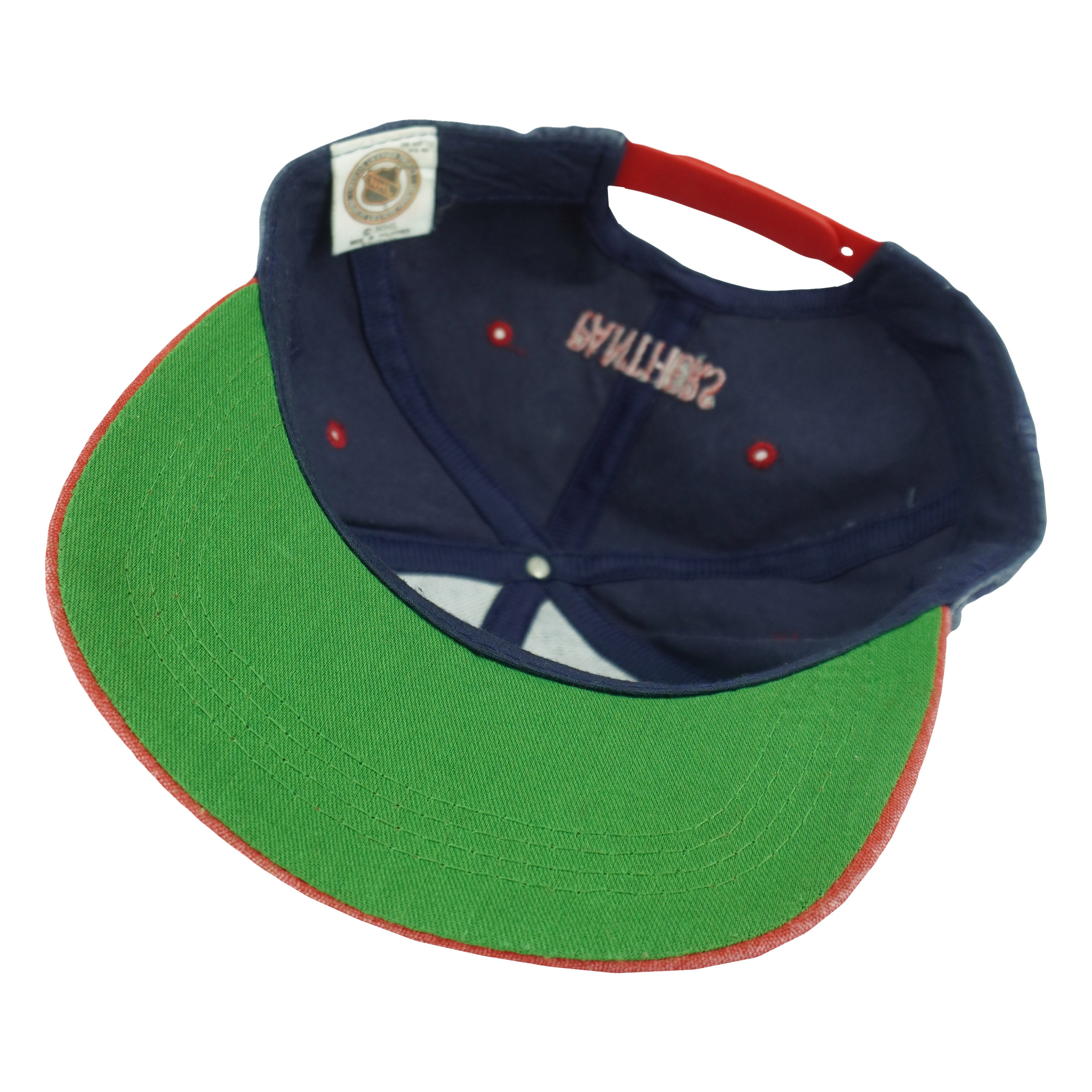 NHL - Florida Panthers Big Logo Snapback Hat 1990s OSFA Vintage Retro Hockey