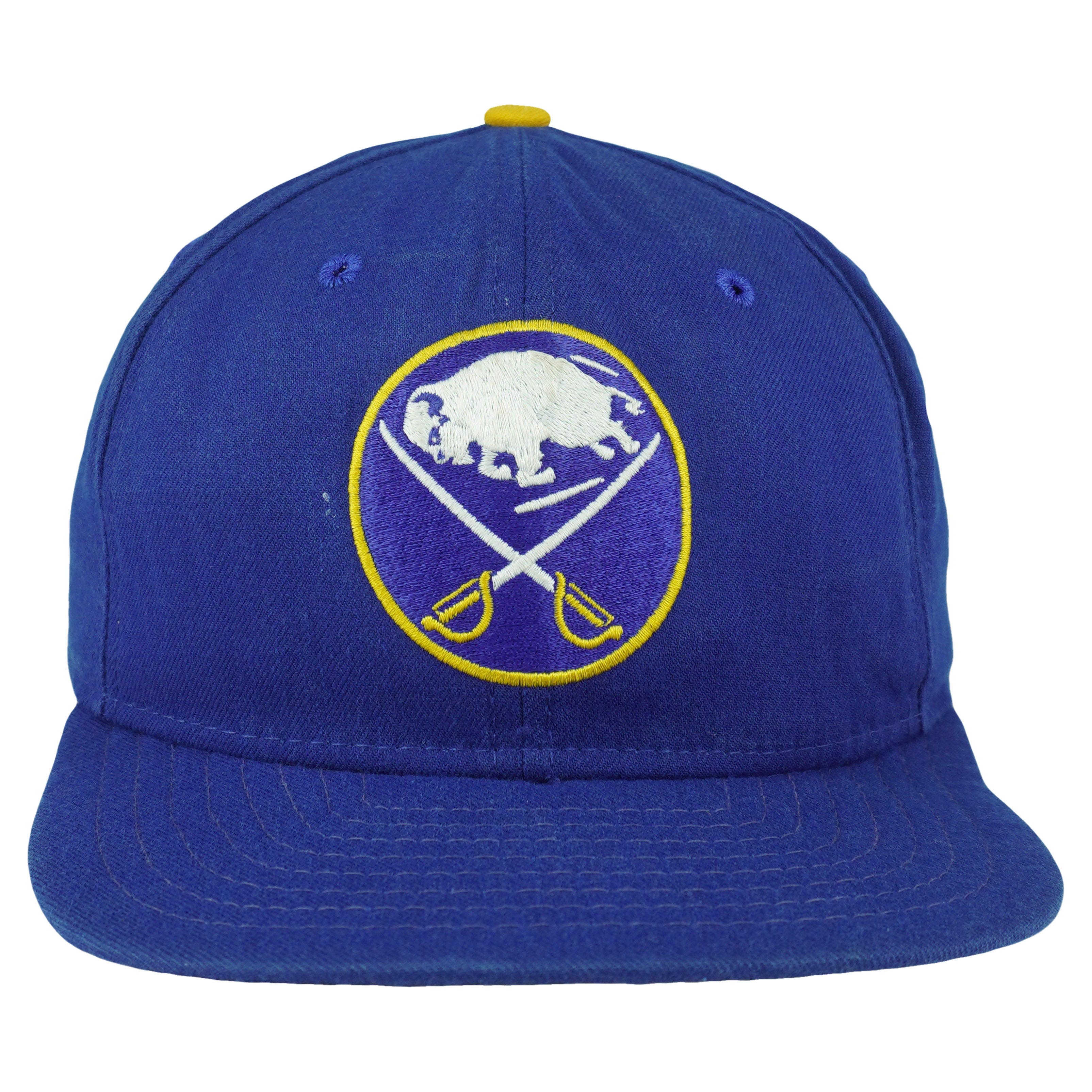 NHL (New Era) - Buffalo Sabres Embroidered Hat 1990s OSFA Vintage Retro Hockey
