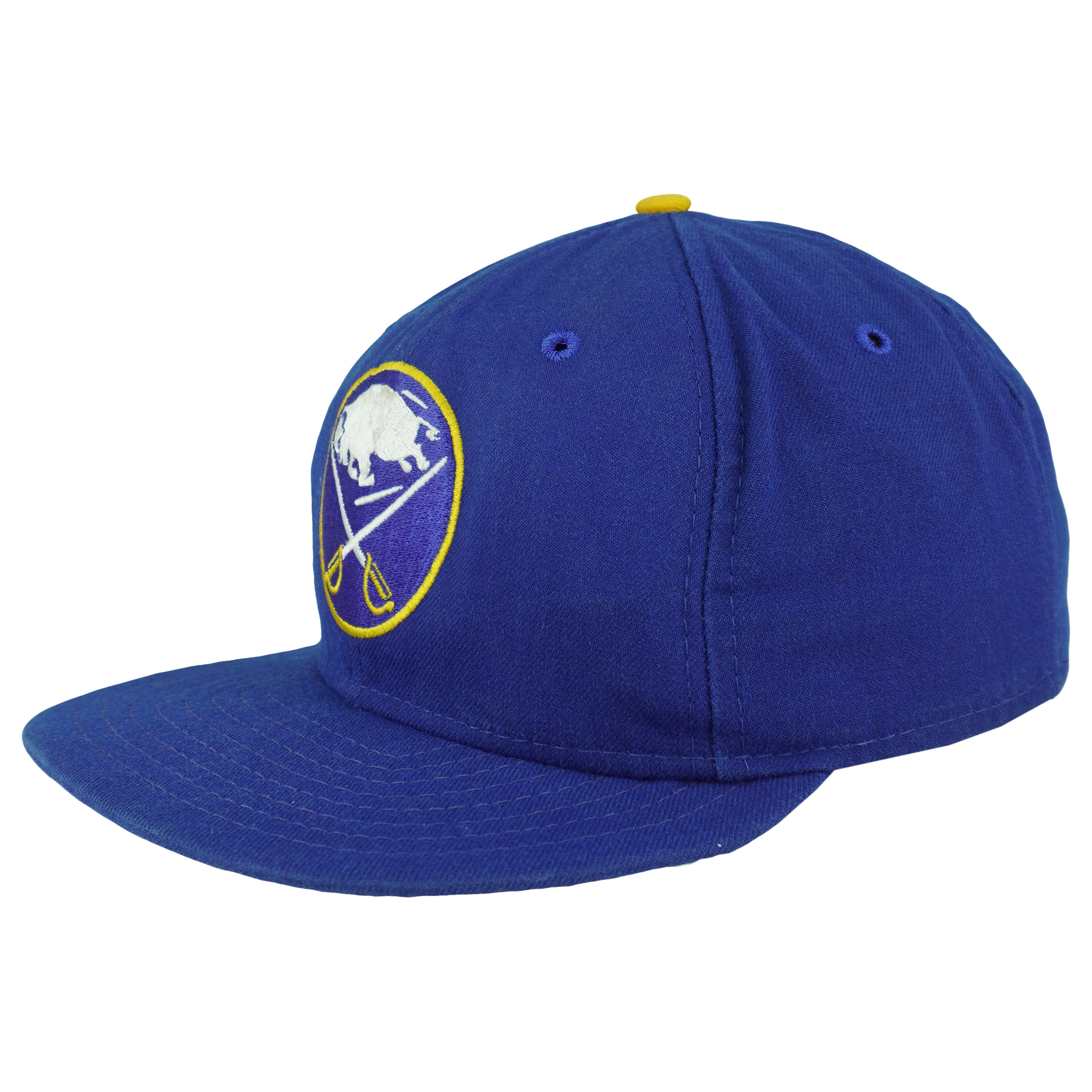 NHL (New Era) - Buffalo Sabres Embroidered Hat 1990s OSFA Vintage Retro Hockey
