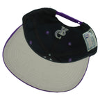 MLB (Logo 7) - Colorado Rockies Embroidered Snapback Hat 1990s OSFA Vintage Retro Baseball