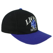 NFL (AJD) - Detroit Lions Embroidered Snapback Hat 1990s OSFA Vintage Retro Football