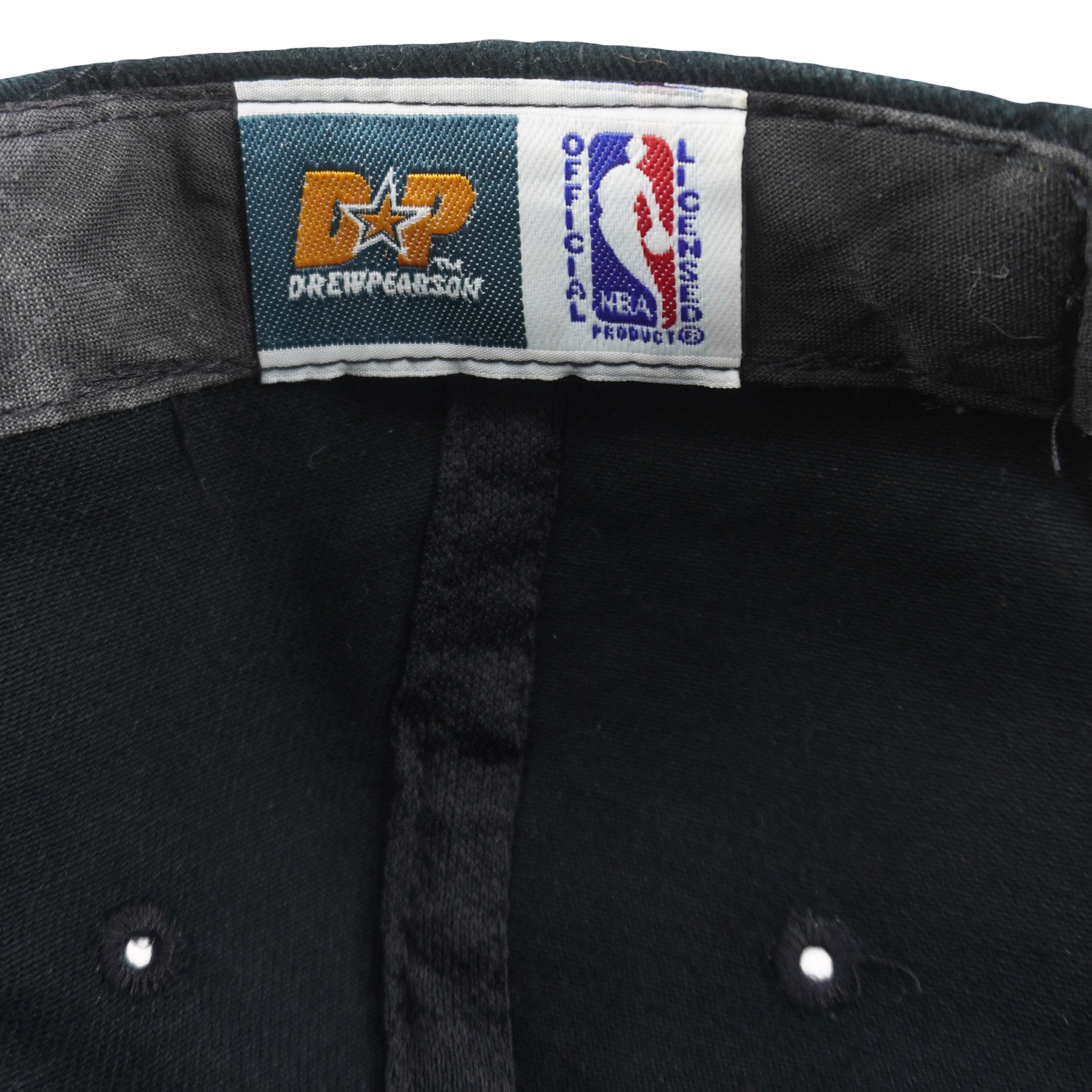 NBA (Drew Pearson) - San Antonio Spurs Snapback Hat 1990s OSFA Vintage Retro Basketball