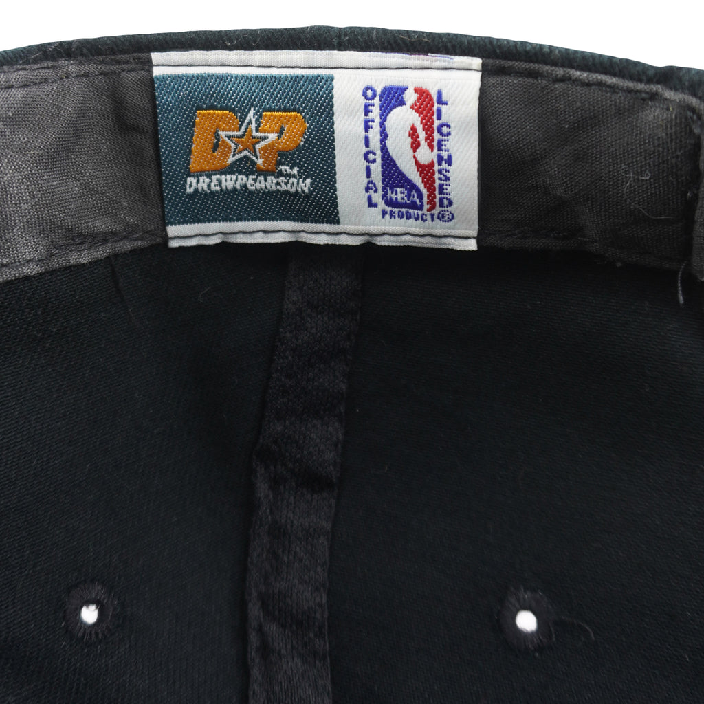 NBA (Drew Pearson) - San Antonio Spurs Snapback Hat 1990s OSFA Vintage Retro Basketball
