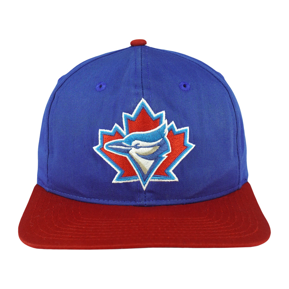 MLB (Twins) - Toronto Blue Jays Big Logo Snapback Hat 1990s OSFA Vintage Retro Baseball