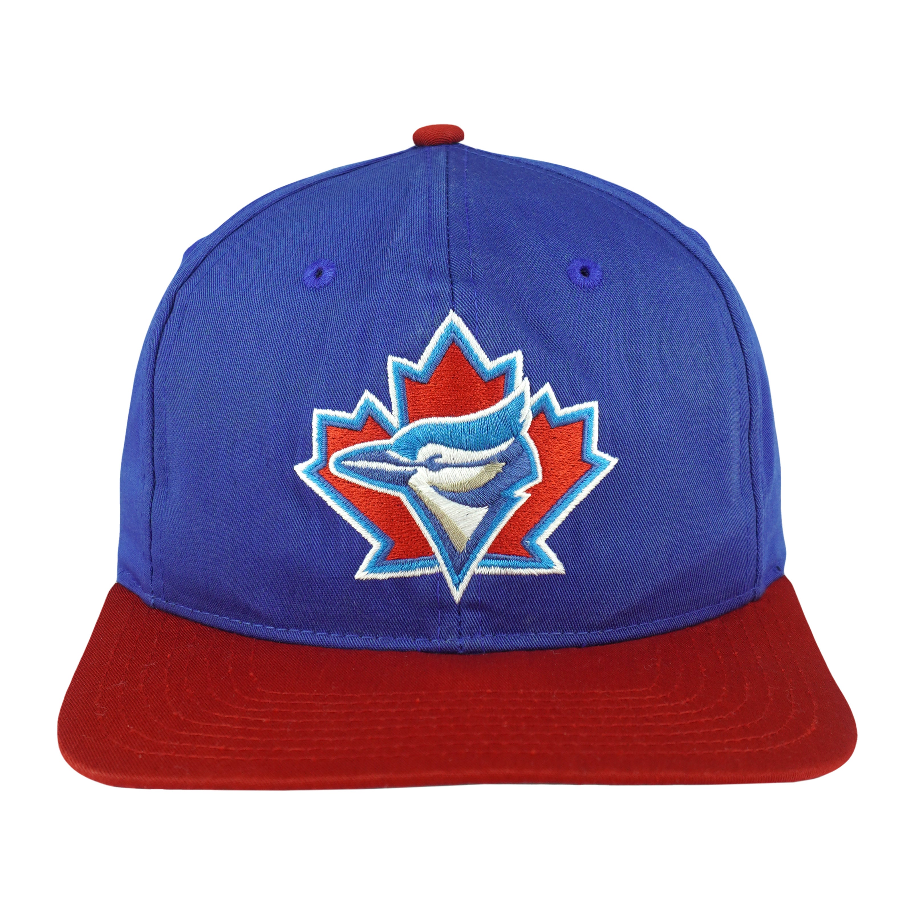 MLB (Twins) - Toronto Blue Jays Big Logo Snapback Hat 1990s OSFA Vintage Retro Baseball