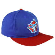MLB (Twins) - Toronto Blue Jays Big Logo Snapback Hat 1990s OSFA Vintage Retro Baseball