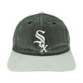MLB (Twins) - Chicago White Sox Big Logo Strapback Hat 1990s OSFA Vintage Retro Baseball