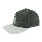 MLB (Twins) - Chicago White Sox Big Logo Strapback Hat 1990s OSFA Vintage Retro Baseball