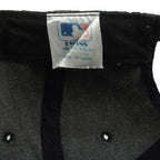 MLB (Twins) - Chicago White Sox Big Logo Strapback Hat 1990s OSFA Vintage Retro Baseball